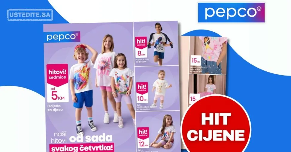 Pepco HITOVI SEDMICE do 8.4.2026.