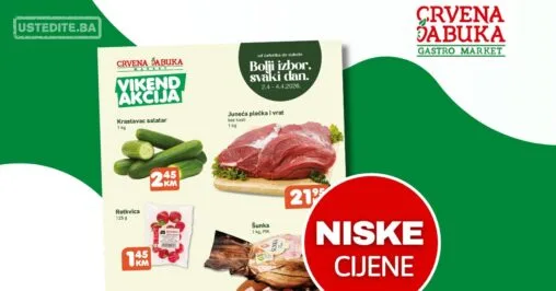 Crvena Jabuka vikend akcija 2-4.4.2026.