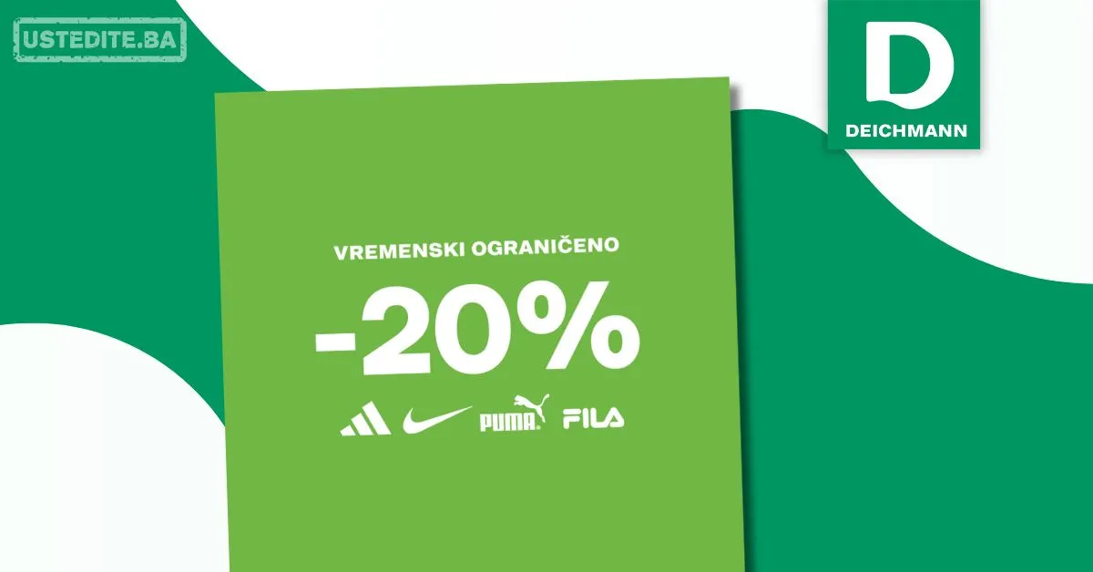 Deichmann SNIŽENJE do 27.4.2026.