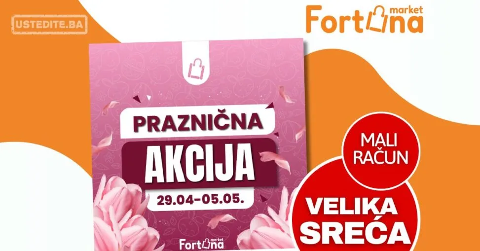 Fortuna PRAZNIČNA AKCIJA 29.4-5.5.2026.