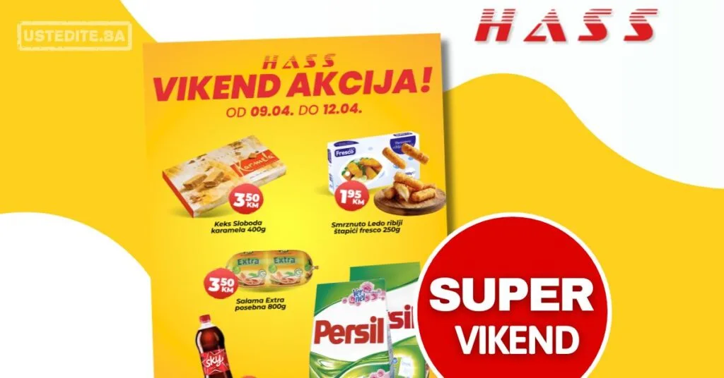 Hass komerc vikend akcija 9-12.4.2026.