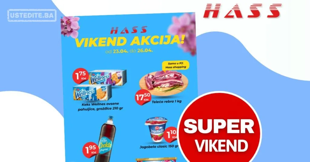 Hass komerc vikend akcija 23-26.4.2026.