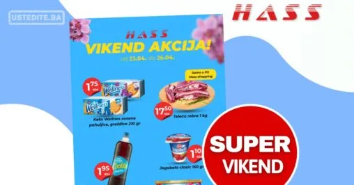 Hass komerc vikend akcija 23-26.4.2026.
