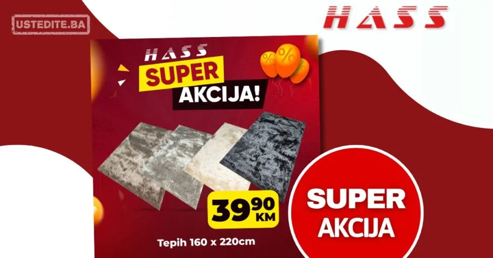 Hass komerc SUPER AKCIJA aprli 2026.