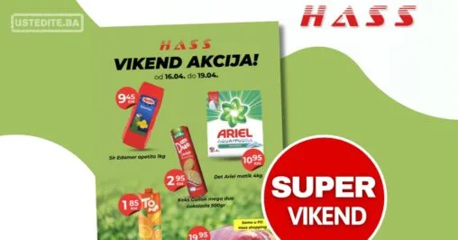 Hass komerc vikend akcija 16-19.4.2026.