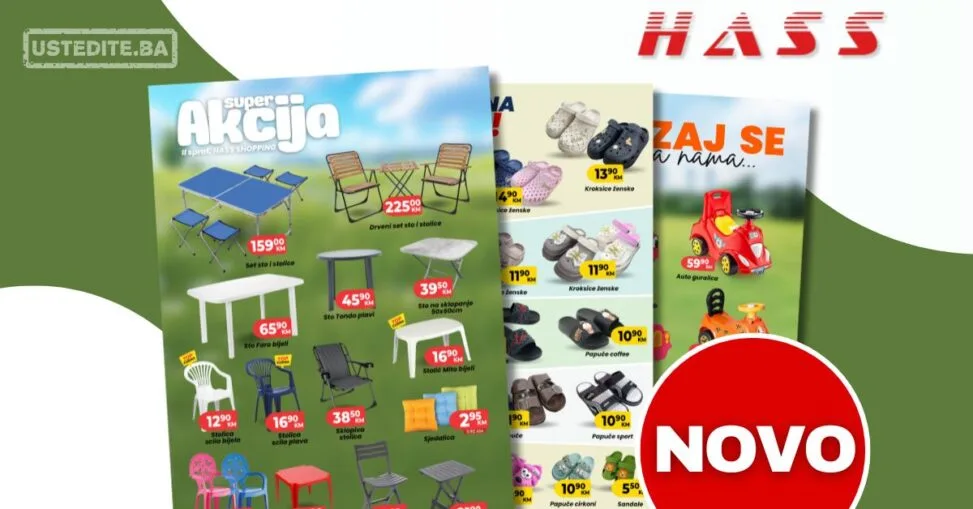 Hass komerc NOVO U PONUDI - april 2026.