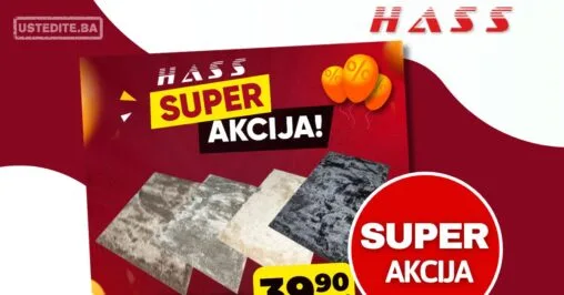 Hass komerc akcija tepiha - april 2026.