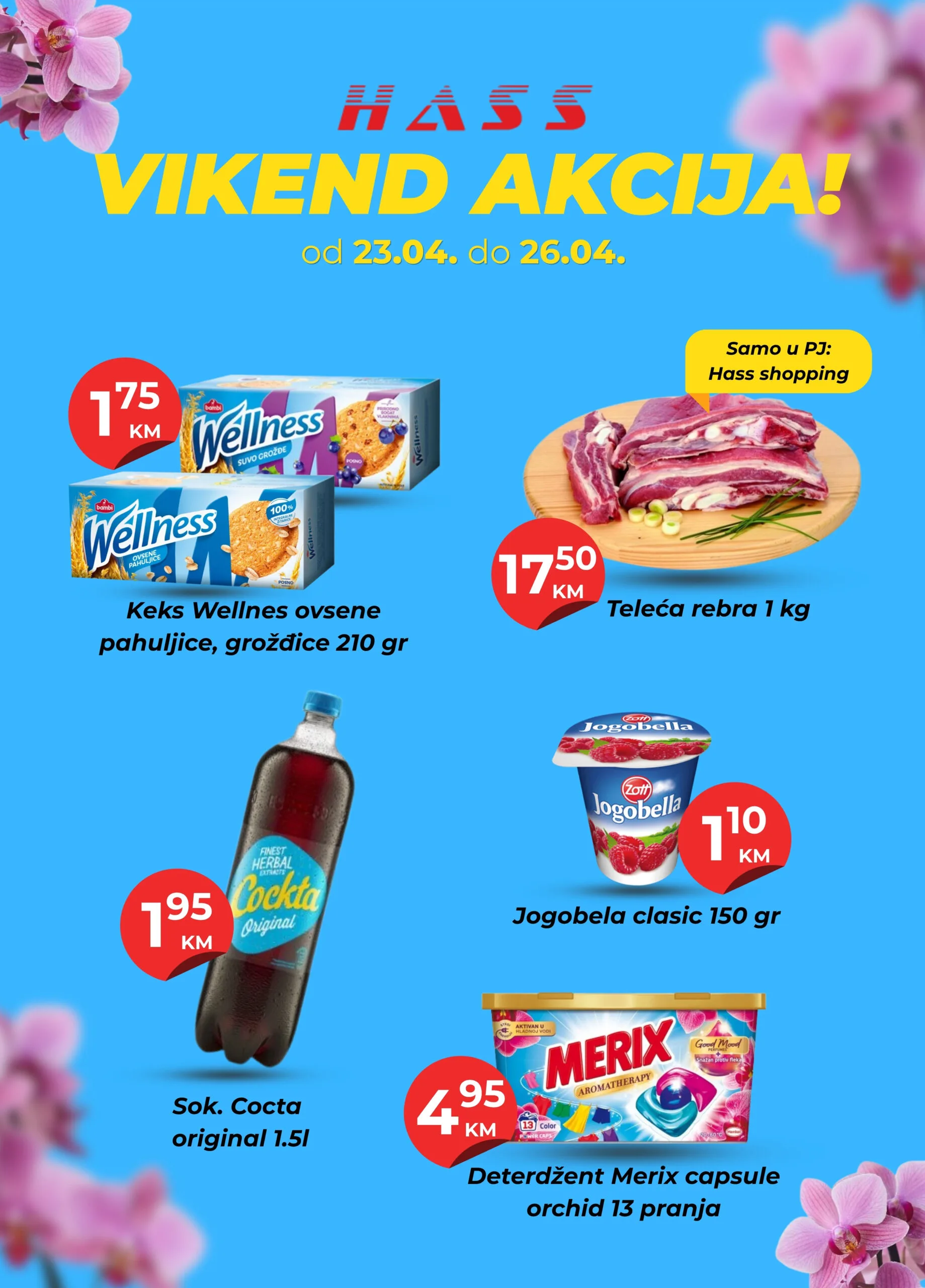 Hass komerc vikend akcija 23-26.4.2026.