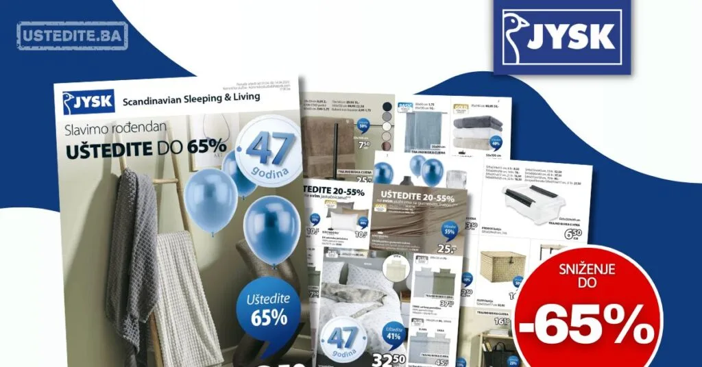 Jysk katalog 1-14.4.2026.