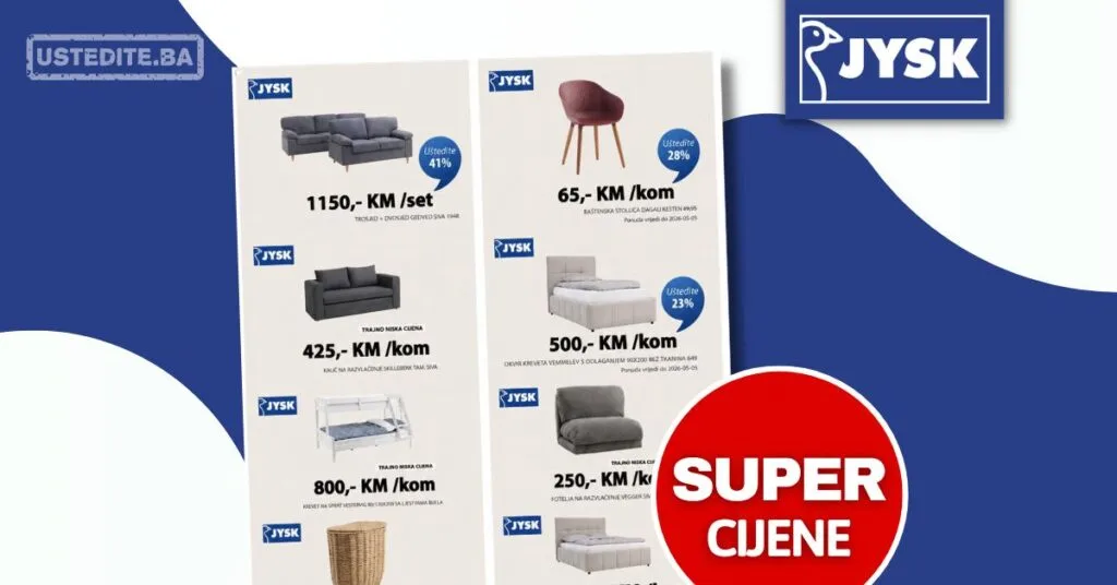 Jysk SUPER CIJENE