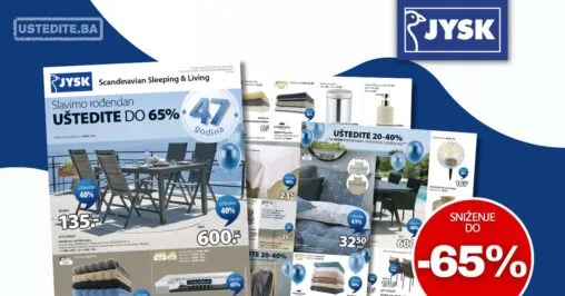 Jysk katalog 15-28.4.2026.