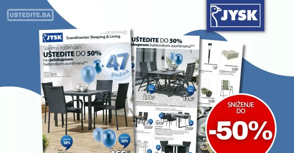 Jysk katalog 22.4-5.5.2026.