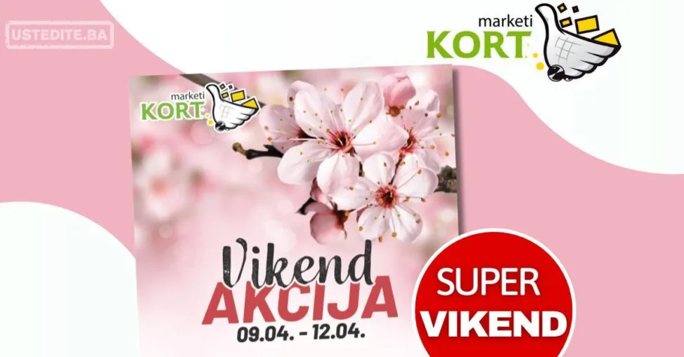 Kort vikend akcija 9-12.4.2026.