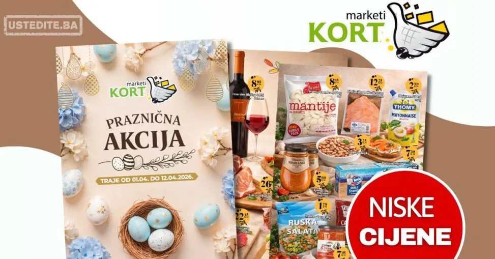Kort katalog PRAZNIČNA AKCIJA 1-12.4.2026.