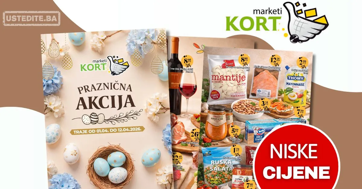 Kort katalog PRAZNIČNA AKCIJA 1-12.4.2026.