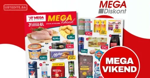 Mega Diskont vikend akcija 16-19.4.2026.