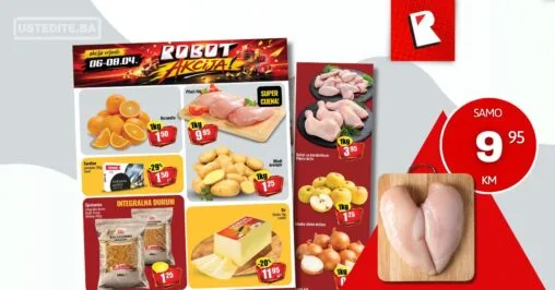 Robot akcija za početak sedmice 6-8.4.2026.