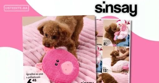 Sinsay akcija OPREMA ZA KUĆNE LJUBIMCE april 2026.