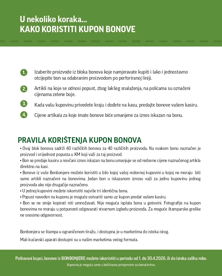 Crvena Jabuka katalog SUPER BONBONJERA 1-30.4.2026.