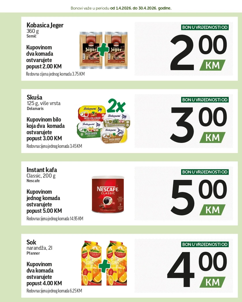 Crvena Jabuka katalog SUPER BONBONJERA 1-30.4.2026.