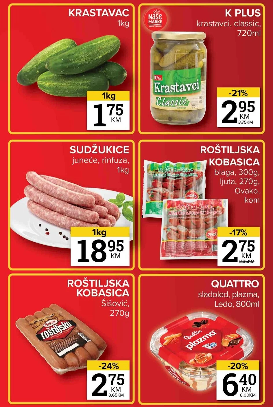 Konzum vikend akcija 29.4-4.5.2026. 
