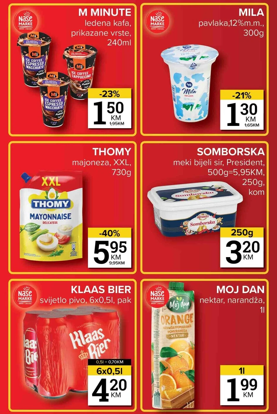 Konzum vikend akcija 29.4-4.5.2026. 