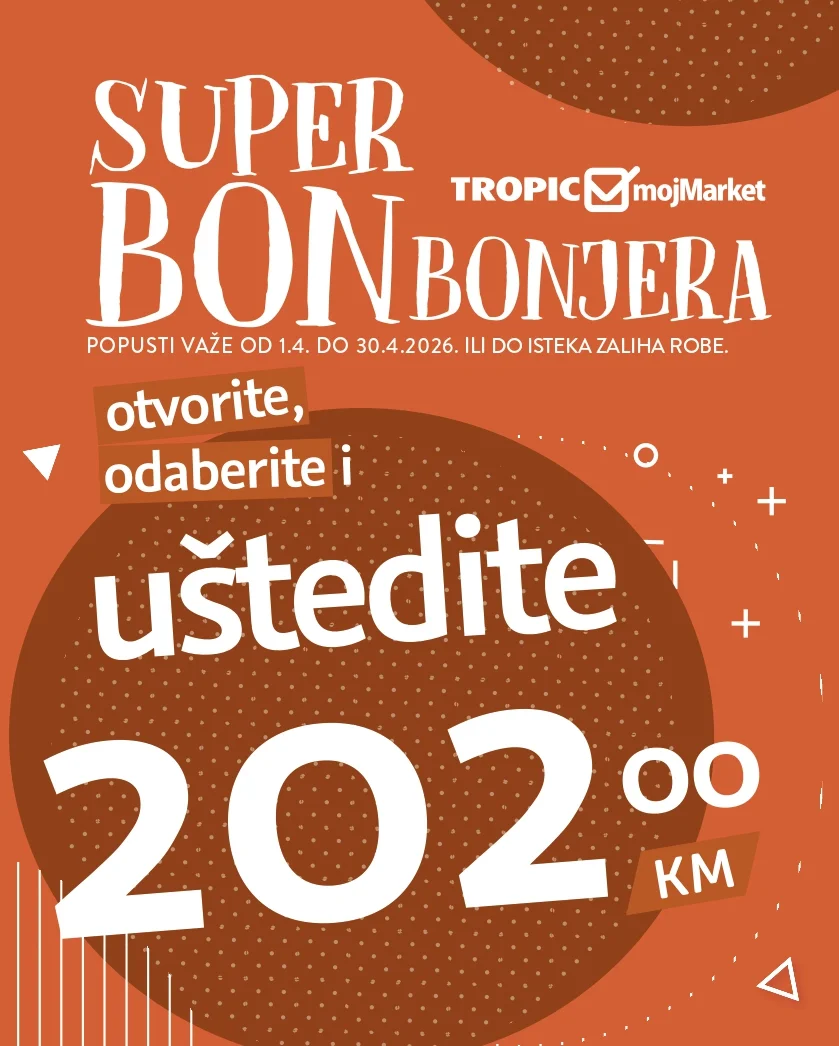 Tropic katalog SUPER BONBONJERA 1-30.4.2026.