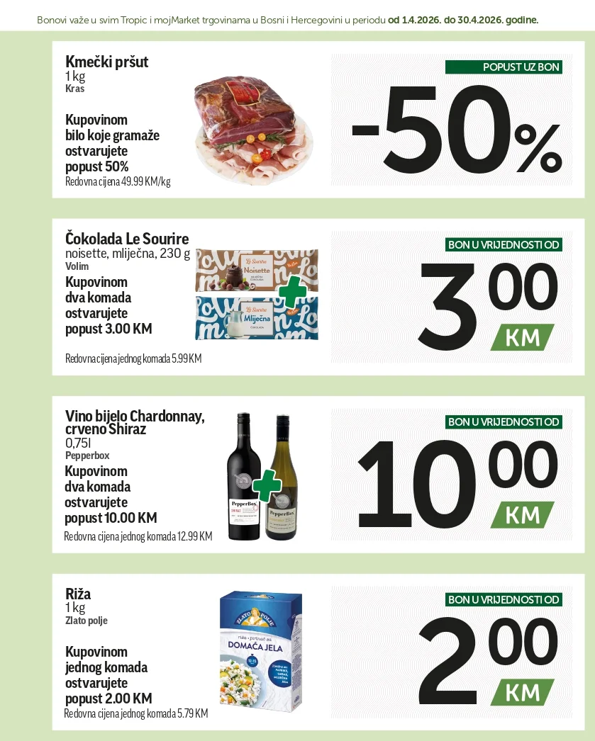 Tropic katalog SUPER BONBONJERA 1-30.4.2026.