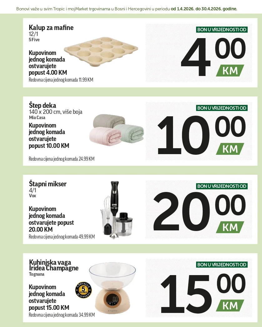 Tropic katalog SUPER BONBONJERA 1-30.4.2026.