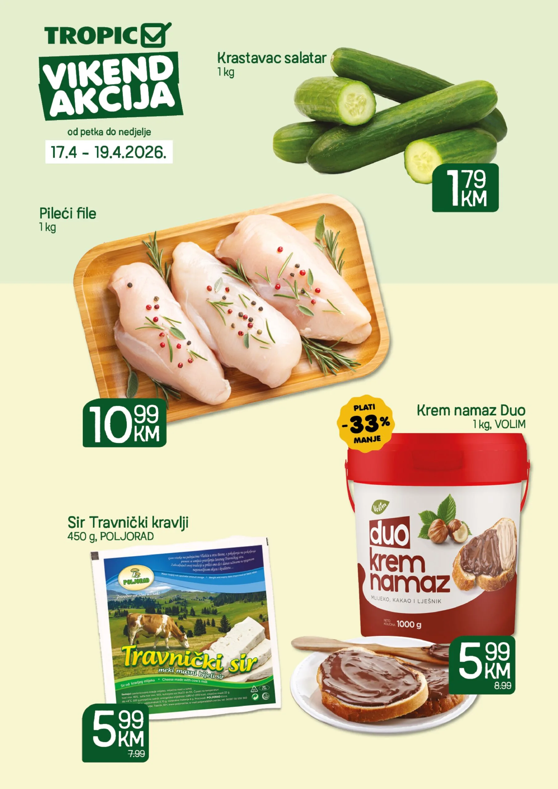 Tropic vikend akcija 17-19.4.2026.