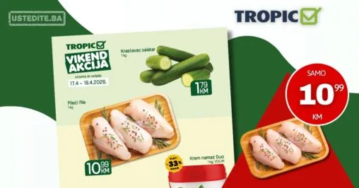 Tropic vikend akcija 17-19.4.2026.