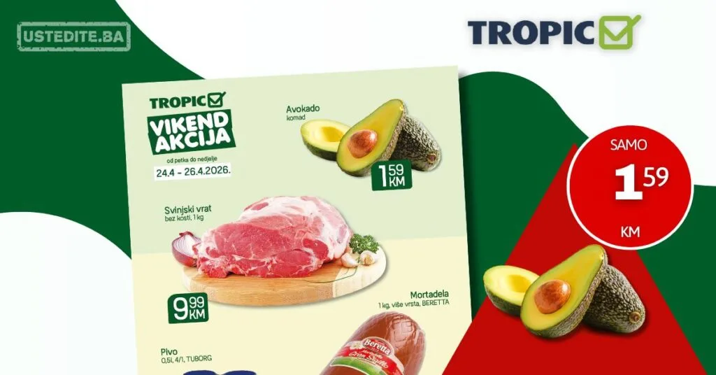 Tropic vikend akcija 24-26.4.2026.