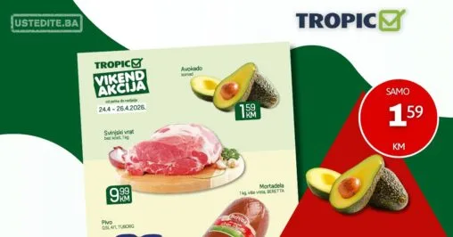 Tropic vikend akcija 24-26.4.2026.