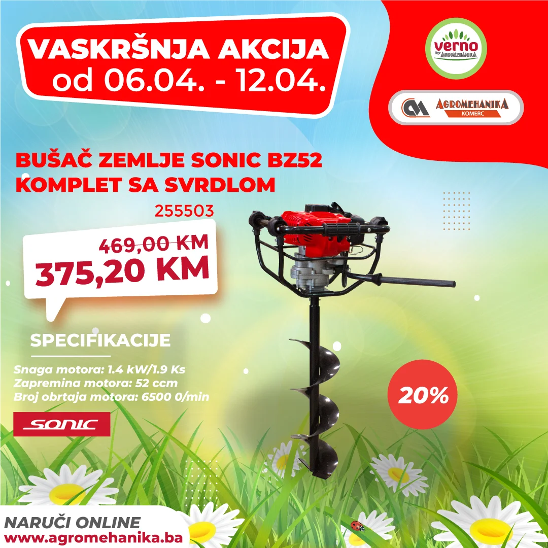 Verno by Agromehanika VASKRŠNJA AKCIJA 6-12.4.2026.