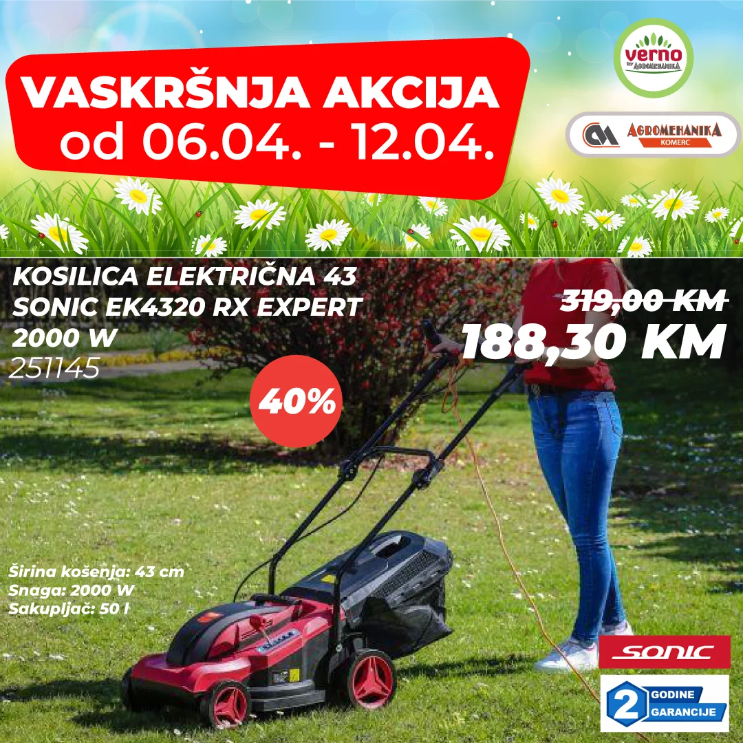 Verno by Agromehanika VASKRŠNJA AKCIJA 6-12.4.2026.