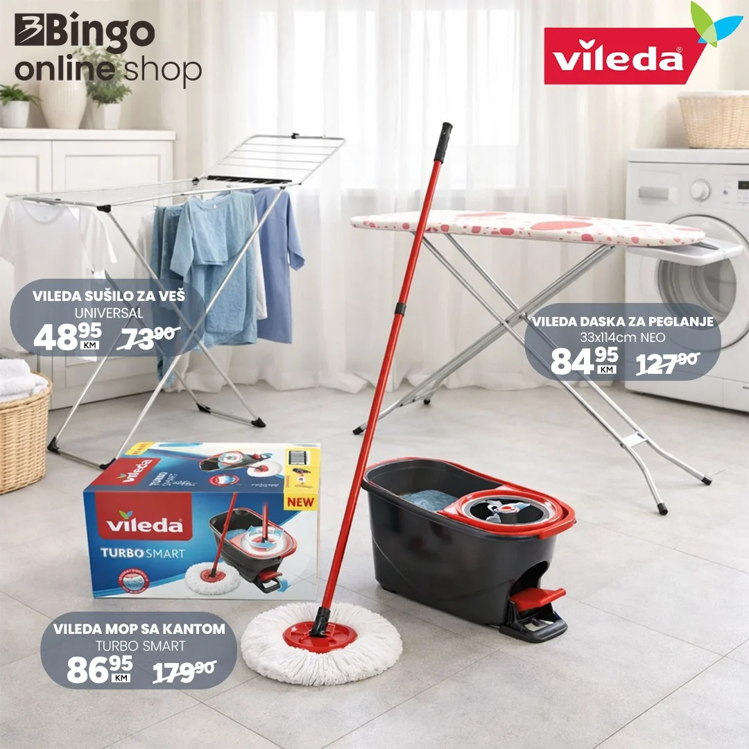 Bingo sniženje Vileda proizvoda 