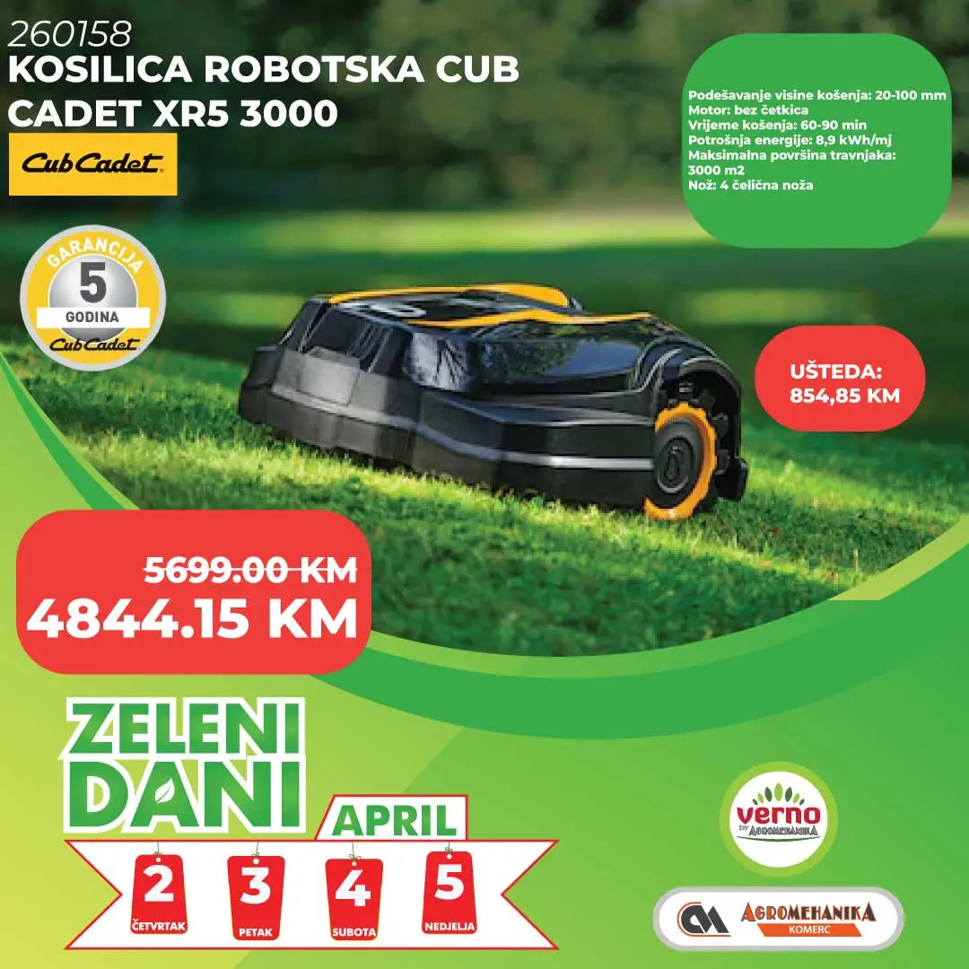 Verno by Agromehanika ZELENI DANI 2-5.4.2026.