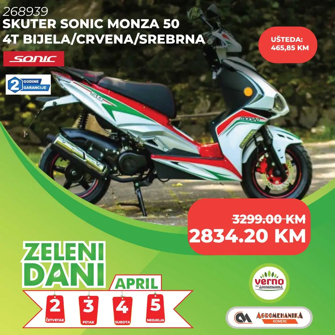 Verno by Agromehanika ZELENI DANI 2-5.4.2026.