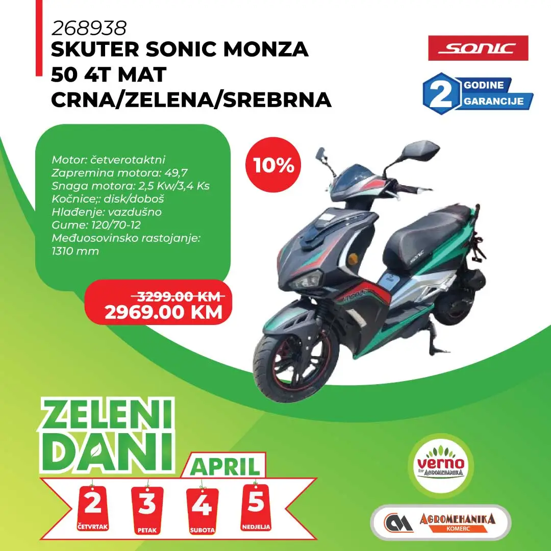 Verno by Agromehanika ZELENI DANI 2-5.4.2026.