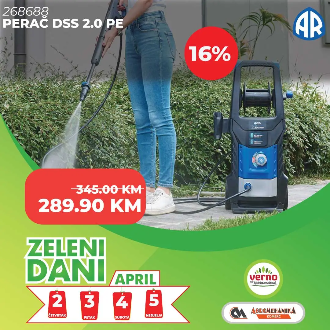 Verno by Agromehanika ZELENI DANI 2-5.4.2026.