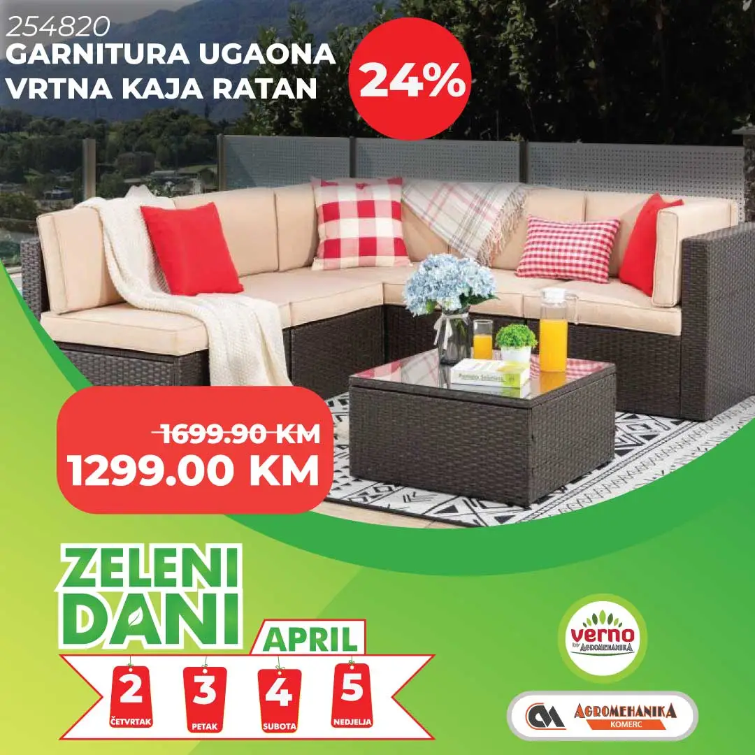 Verno by Agromehanika ZELENI DANI 2-5.4.2026.