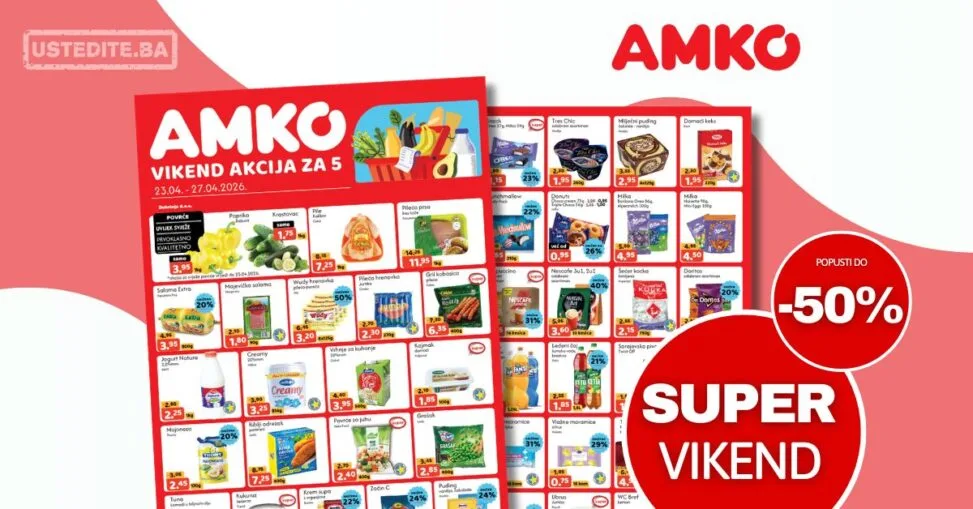 Amko vikend akcija 23-27.4.2026.