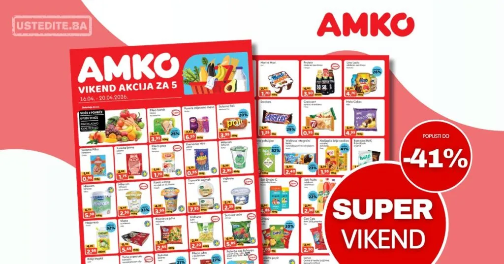 Amko vikend akcija 16-20.4.2026.