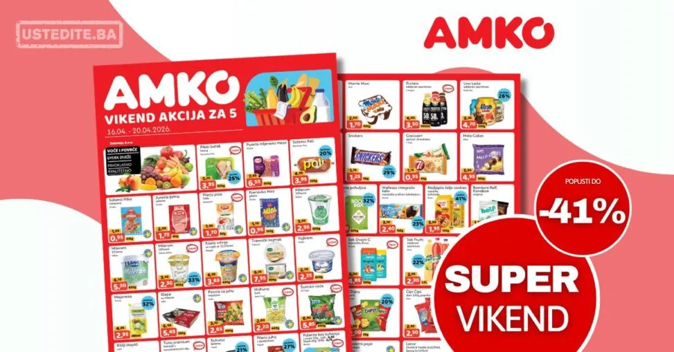 Amko vikend akcija 16-20.4.2026.