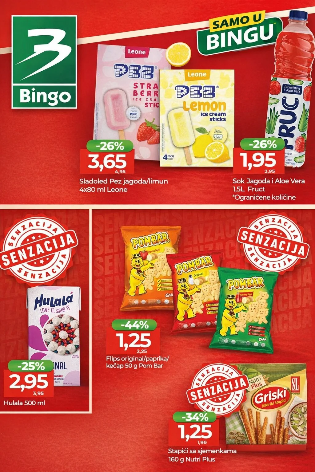 Bingo Senzacionalne cijene