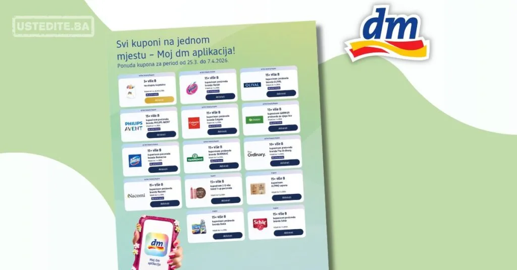 dm KUPONI - akcija do 7.4.2026.