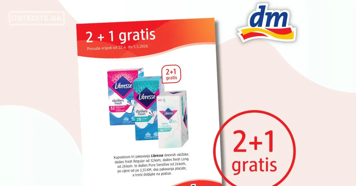 dm 2+1 GRATIS 22.4-5.5.2026.