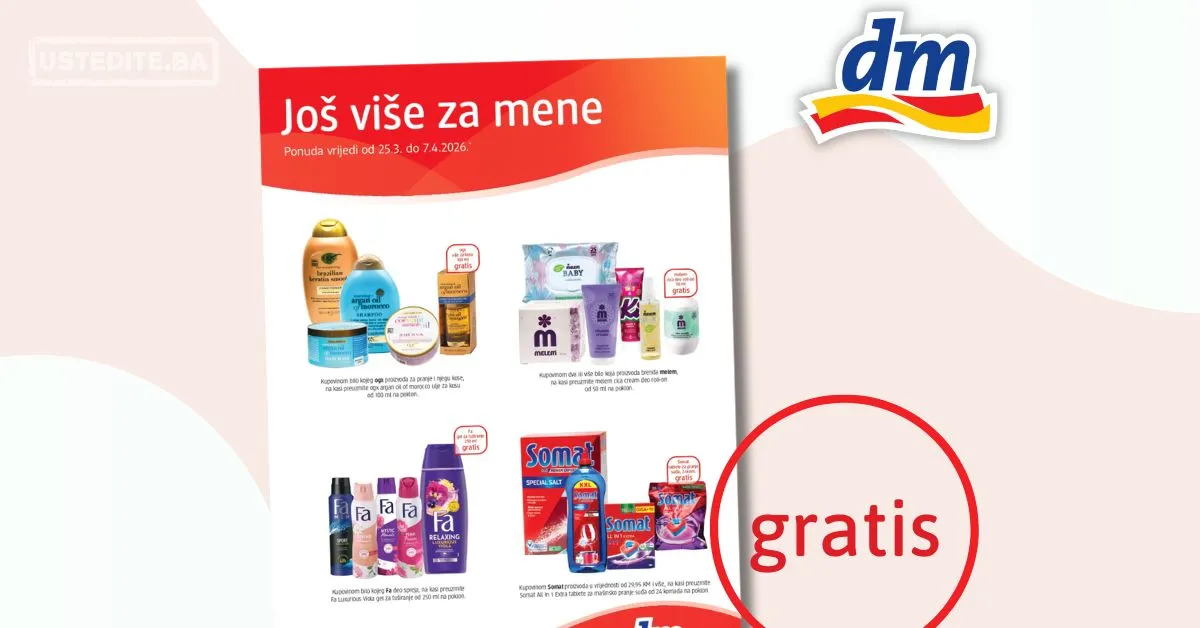 dm GRATIS 25.3-7.4.2026.