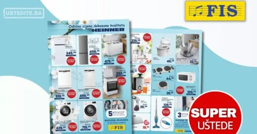 Fis & Heinner SNIŽENJE do 30.4.2026.