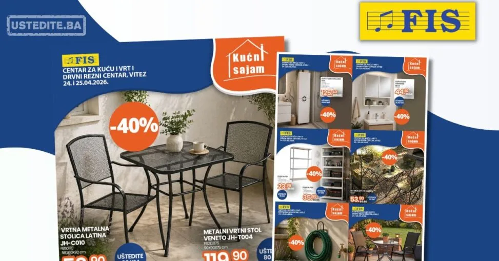Fis KUĆNI SAJAM 24-25.4.2026.